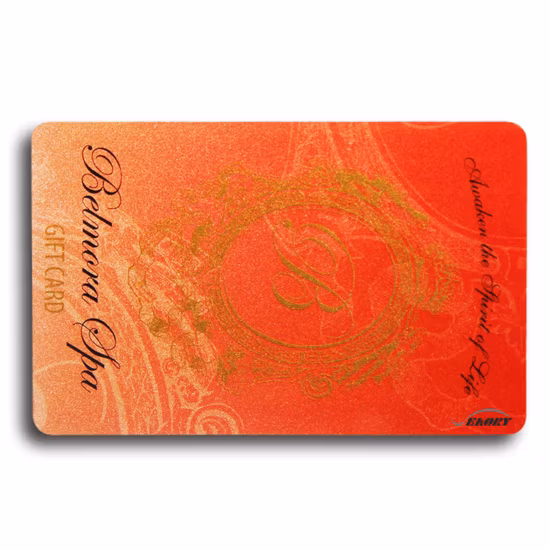Plástico Business/Presente/Cartão de Sócio para Hotel/Sistema de Jogos/Parque de Diversões Feito de PVC/Pet/Papel