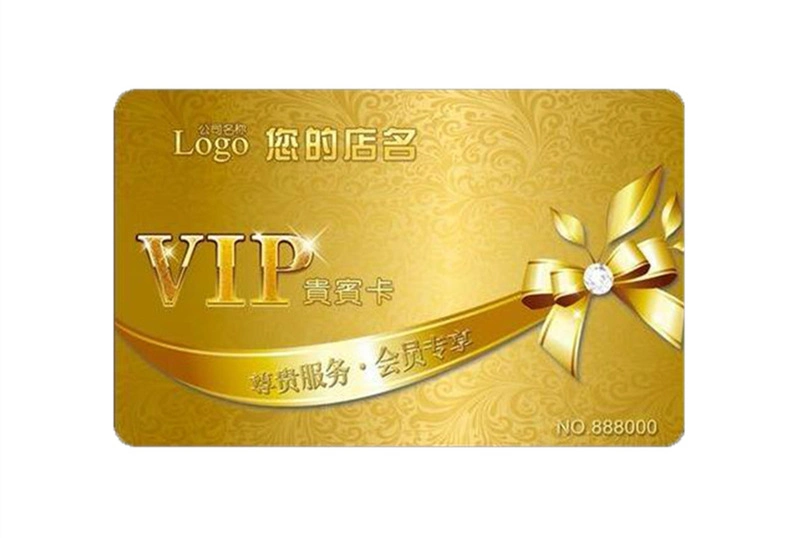 Wholesale Plastic Barcode Salon Beauty Membership Gift Card PVC Customized Printed Loyalty Card