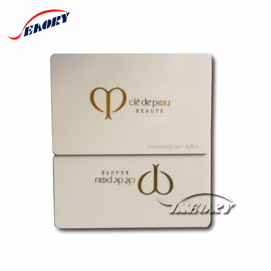PVC Membership Card with Thermal Printing Card Number