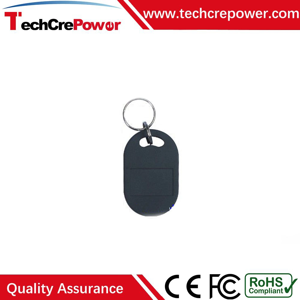 Customized Passive Waterproof ABS Keyfob 13.56MHz RFID Tag with F08