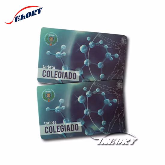PVC Membership Card with Thermal Printing Card Number