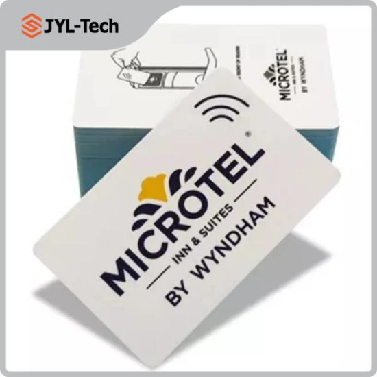 Cartões RFID de tarja magnética Hf de personalidade NFC Cartões-chave de hotel