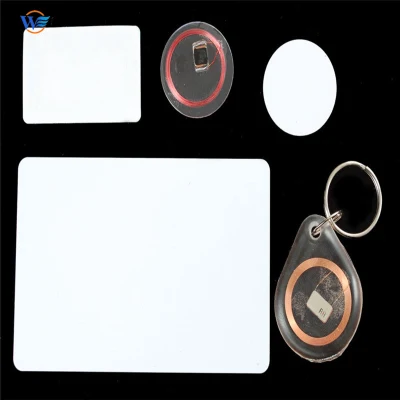Hf 13.56MHz Eletrônico Personalizado Plástico RFID NFC Keyfob Programando Cartão Eletrônico RFID de Plástico