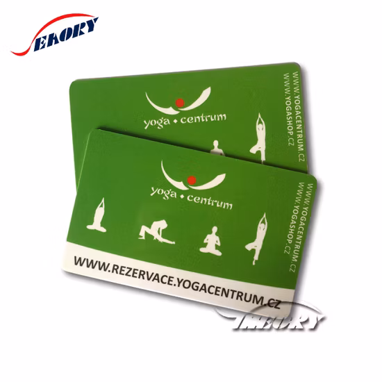 Cartão com chip EMV de crédito inteligente PVC Contact IC