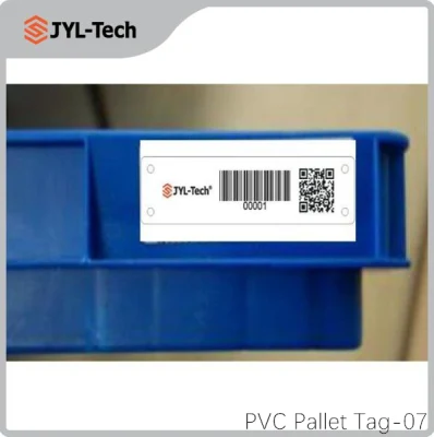Tamanho personalizado 860-960MHz Etiqueta de palete de cartão UHF RFID PVC