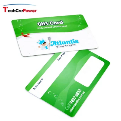 Cartão Hf Sri512 em branco Tamanho do cartão bancário PVC Cartão RFID com chip IC