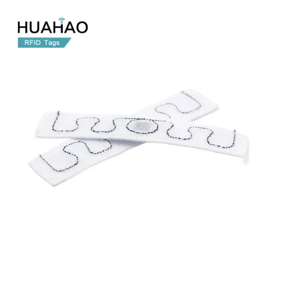  Amostra grátis!  Etiquetas RFID UHF personalizadas do fabricante Huahao RFID para lavanderia de tecidos
